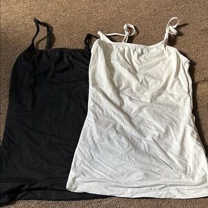 Black and White Spaghetti Strap shapewear